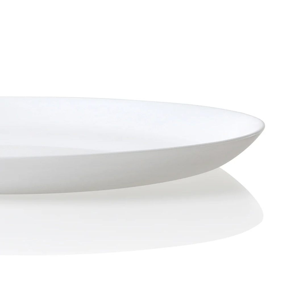 Wiltshire White Coupe 12 Piece Glass Dinner Set - White