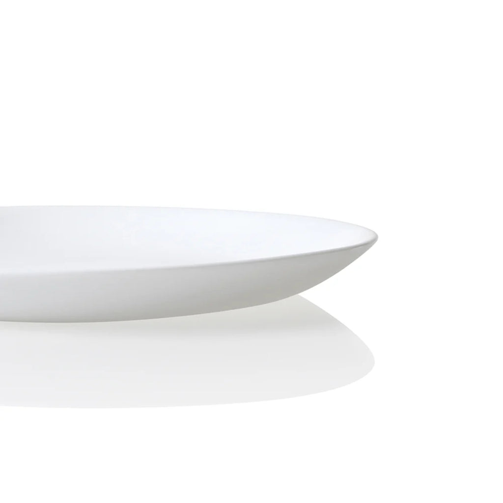 Wiltshire White Coupe 12 Piece Glass Dinner Set - White