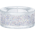 Swarovski Shimmer Tea Light Holder - Purple