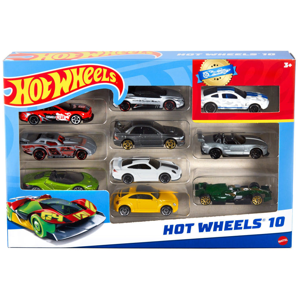 Hot Wheels 10 Car Pack