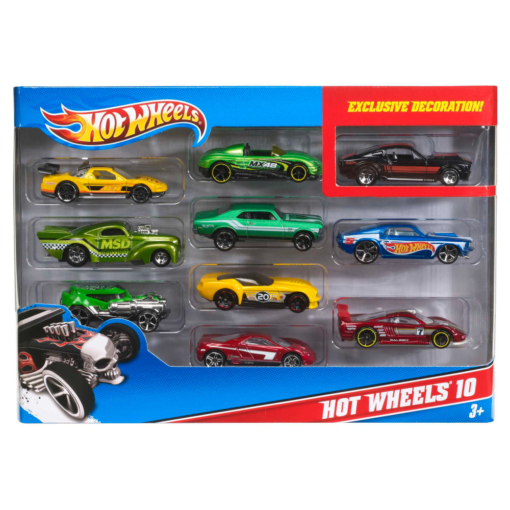 Hot Wheels 10 Car Pack