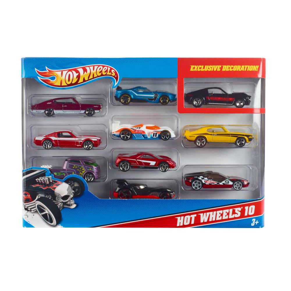 Hot Wheels 10 Car Pack
