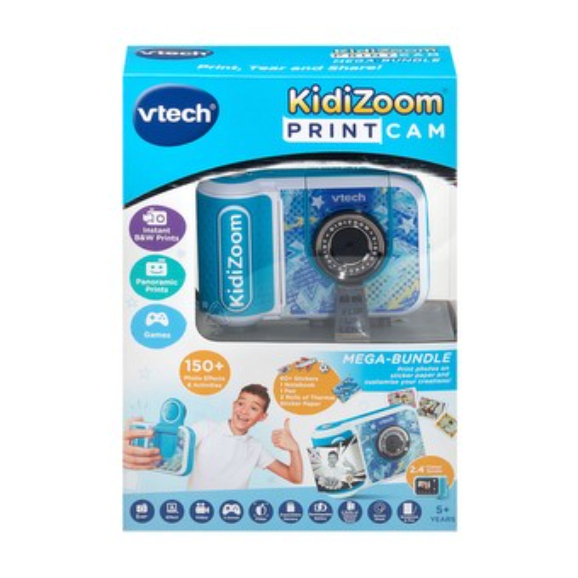 VTech Kidizoom Print Cam Bundle - Blue