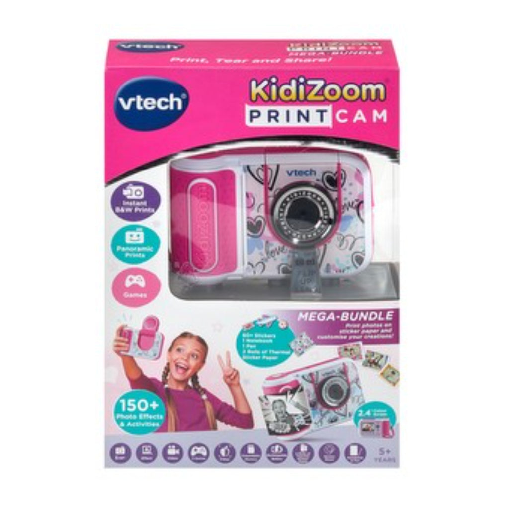VTech Kidizoom Print Cam Bundle - Pink