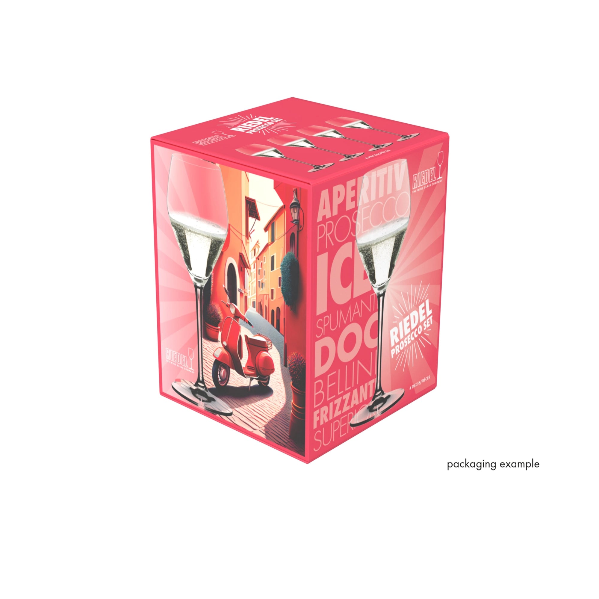 Riedel Mixing Prosecco 4 Piece Set