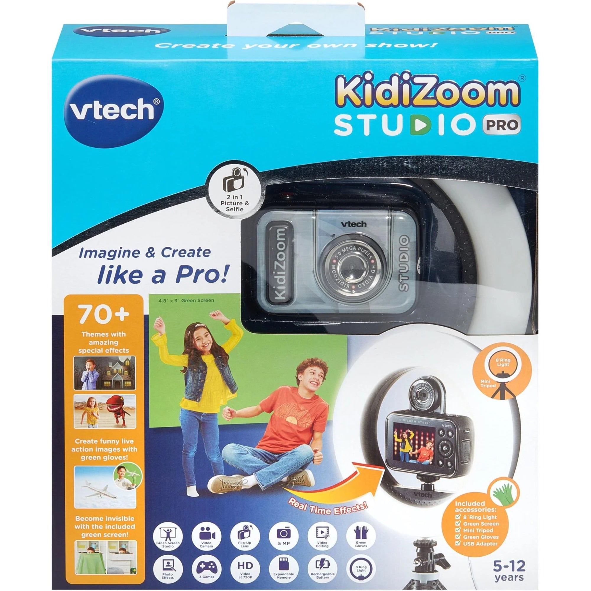 Kidizoom Studio Pro Kids Camera with Green Screen