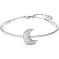 Swarovski Sublima Bangle  Moon  White  Rhodium Plated
