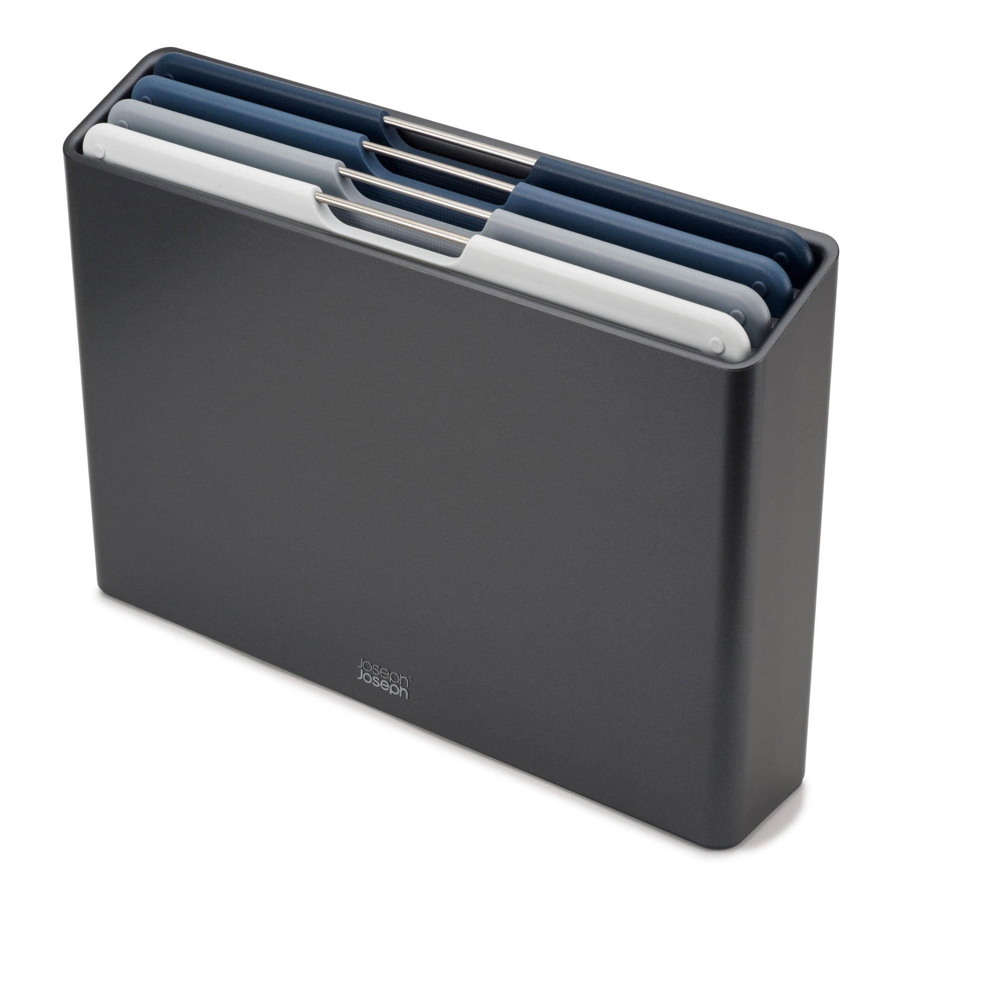 Joseph Joseph  Folio Steel 4 Piece Chopping Board Set Large - Graphite