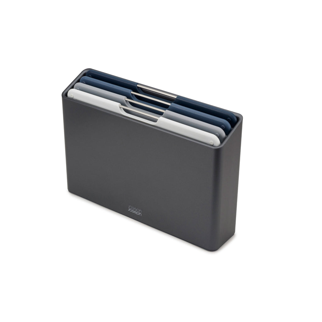 Joseph Joseph  Folio Steel 4 Piece Chopping Board Set Large - Graphite