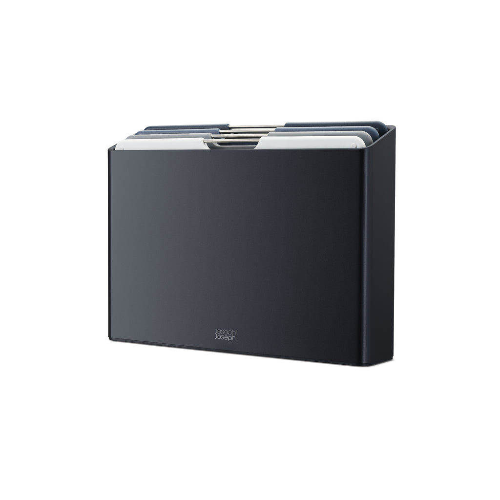 Joseph Joseph  Folio Steel 4 Piece Chopping Board Set Large - Graphite