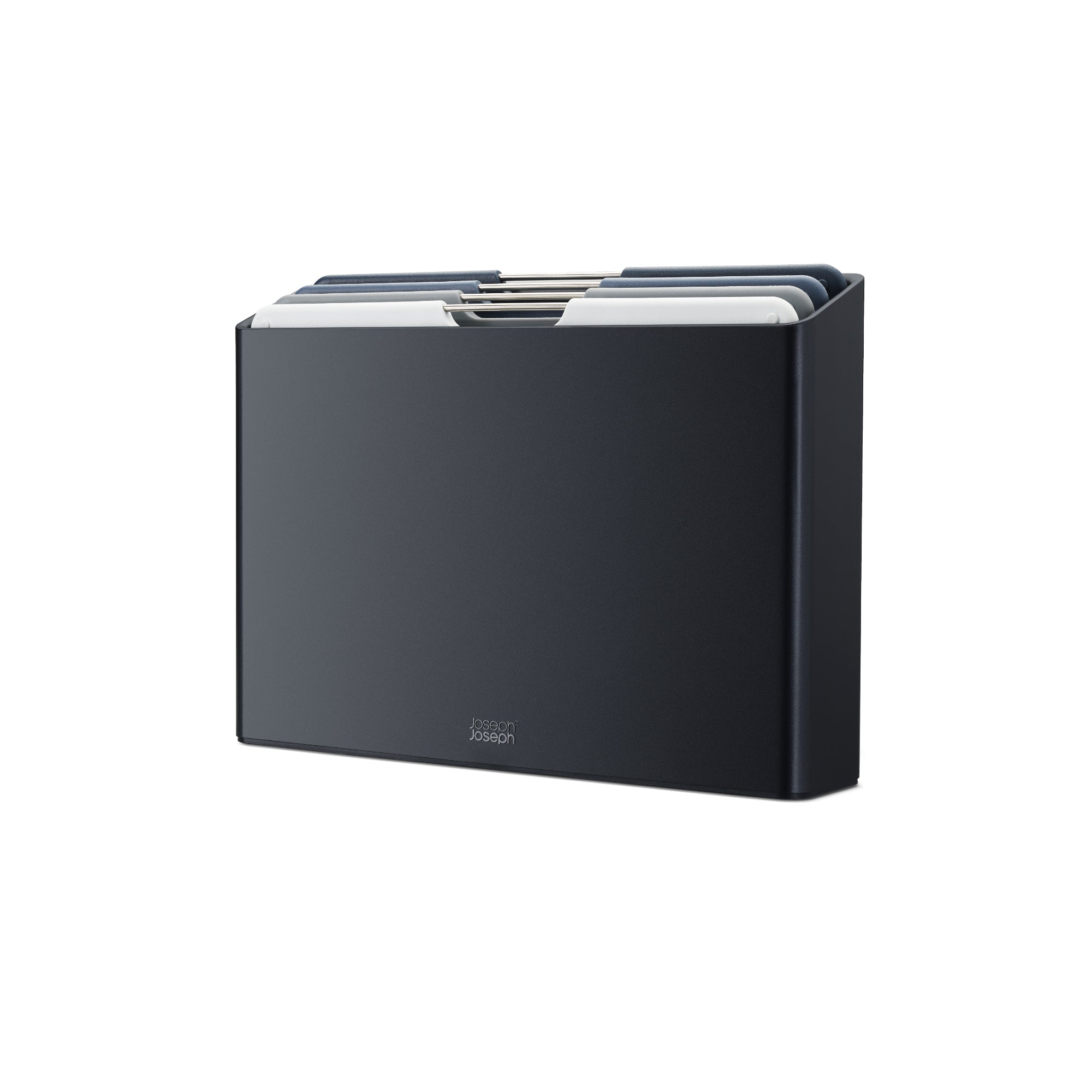 Joseph Joseph  Folio Steel 4 Piece Chopping Board Set Large - Graphite