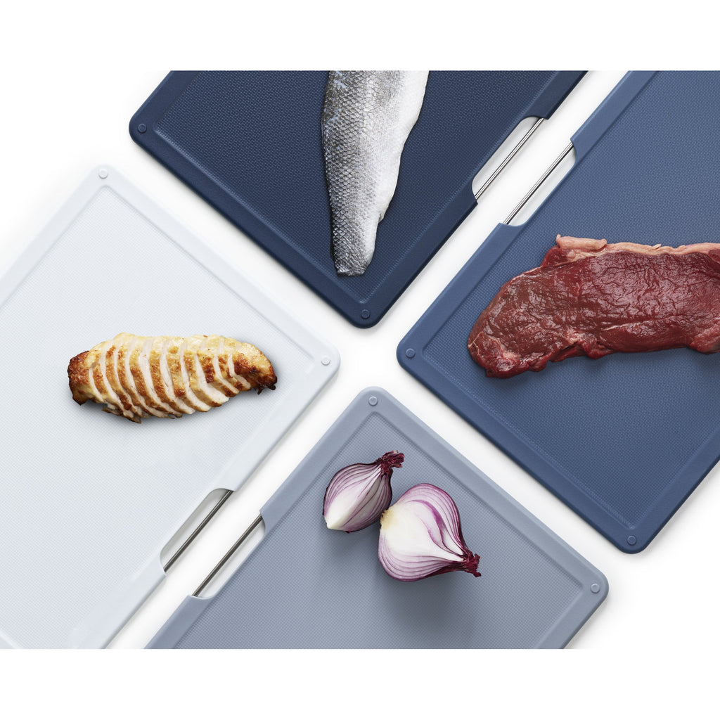 Joseph Joseph  Folio Steel 4 Piece Chopping Board Set Regular - Graphite