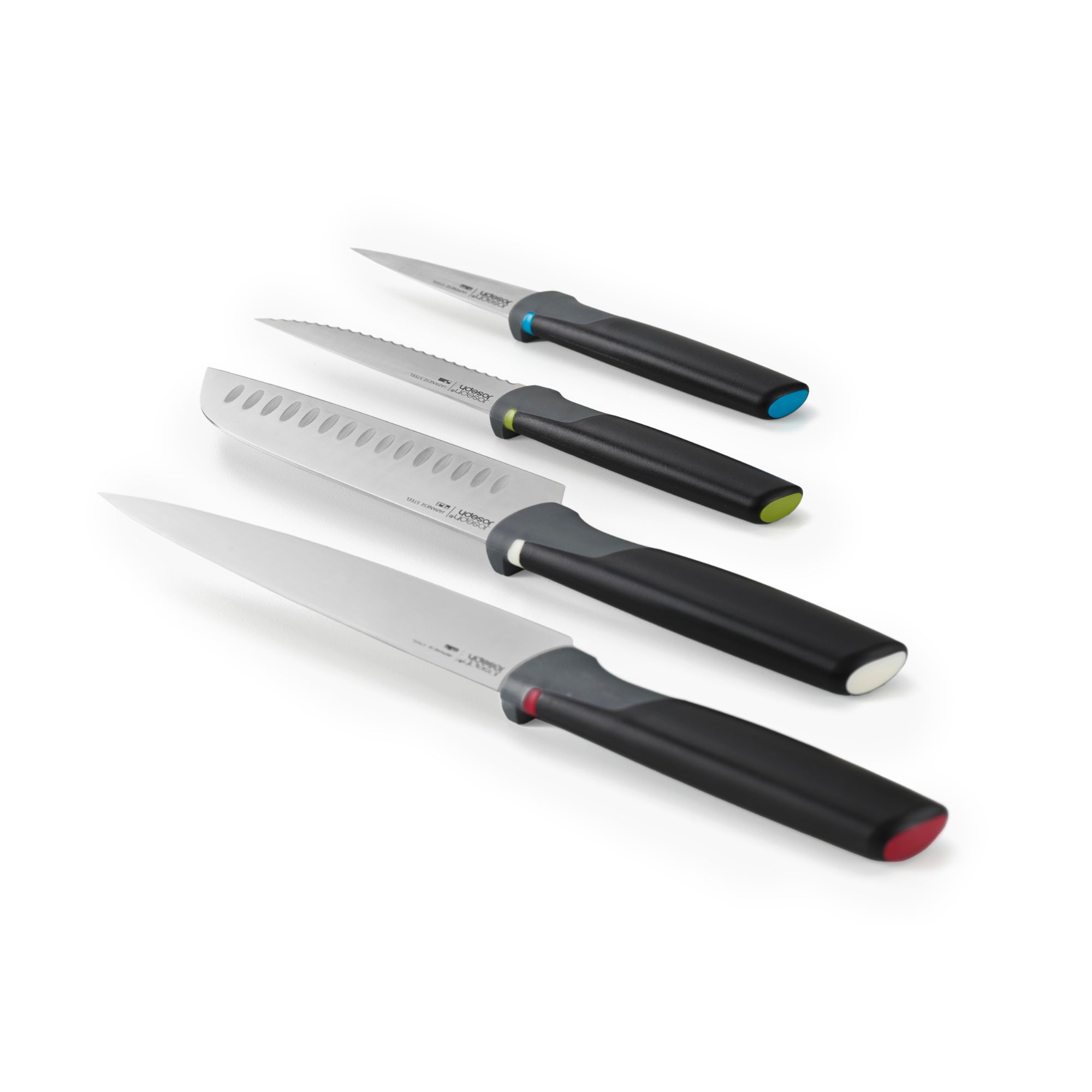 Joseph Joseph Folio Icon Plus 8 Piece Knife and Chopping Board Set - Multi