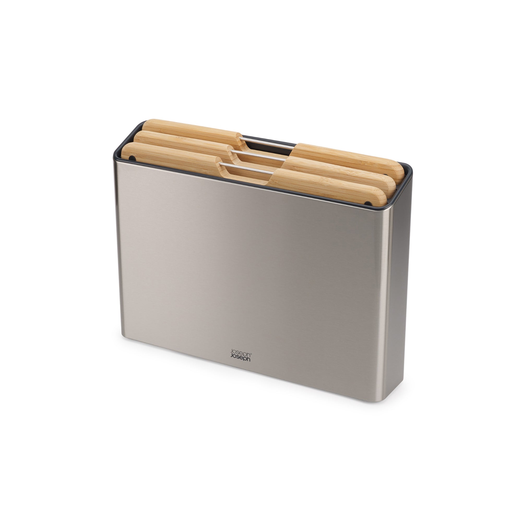 Joseph Joseph Folio Steel 3 Piece Chopping Board - Bamboo