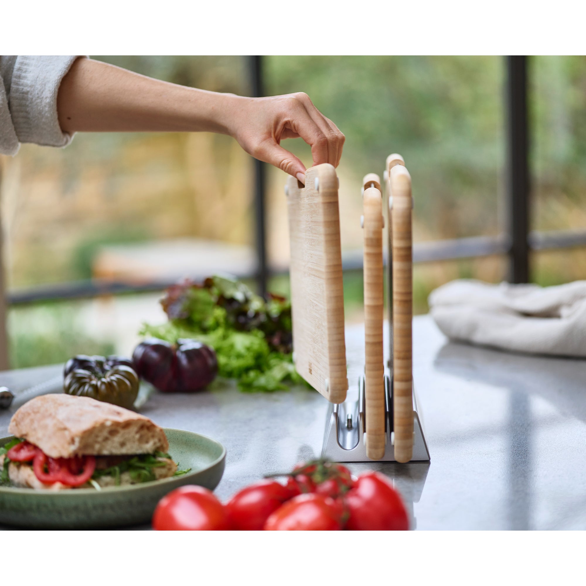Joseph Joseph Nest 3 Piece Board Set - Bamboo