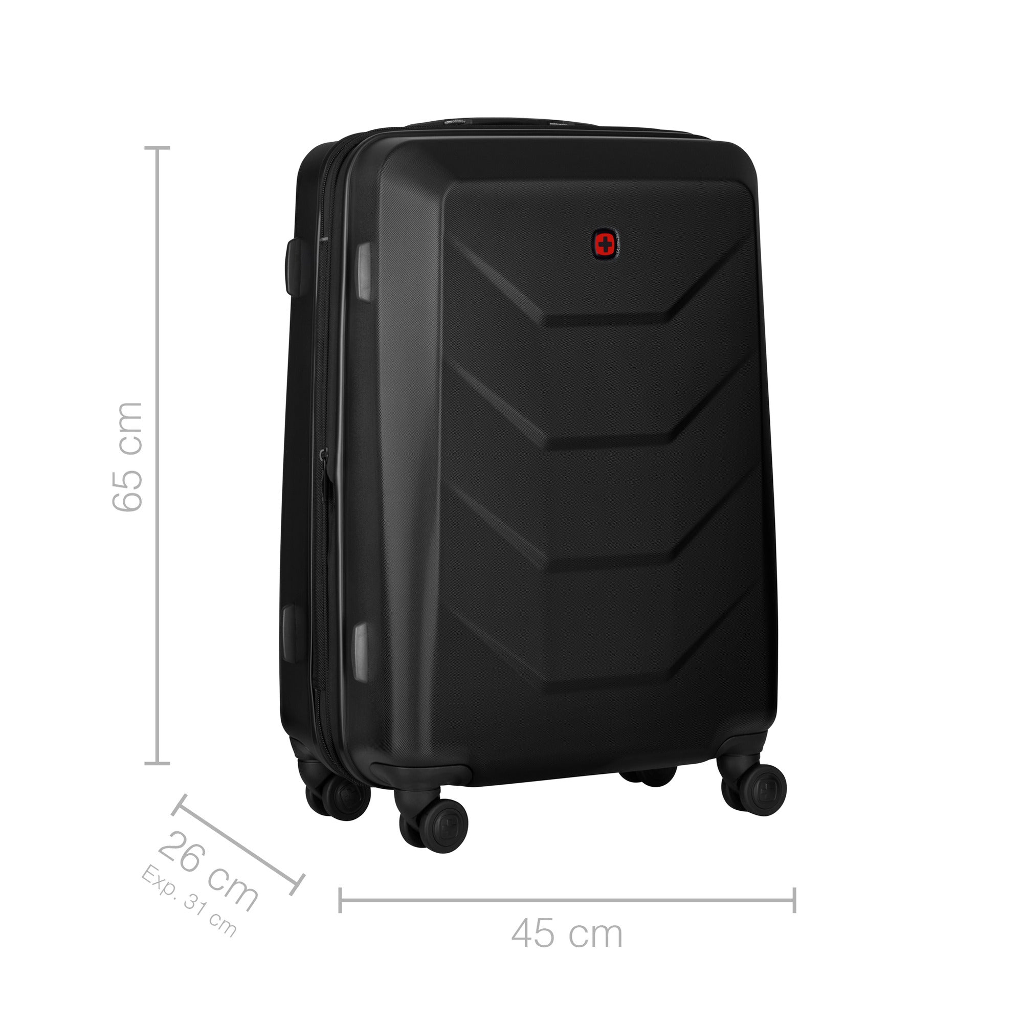 Wenger Prymo Hardside Medium - 65 x 45 x 26/31 cm - 59/67 Litres