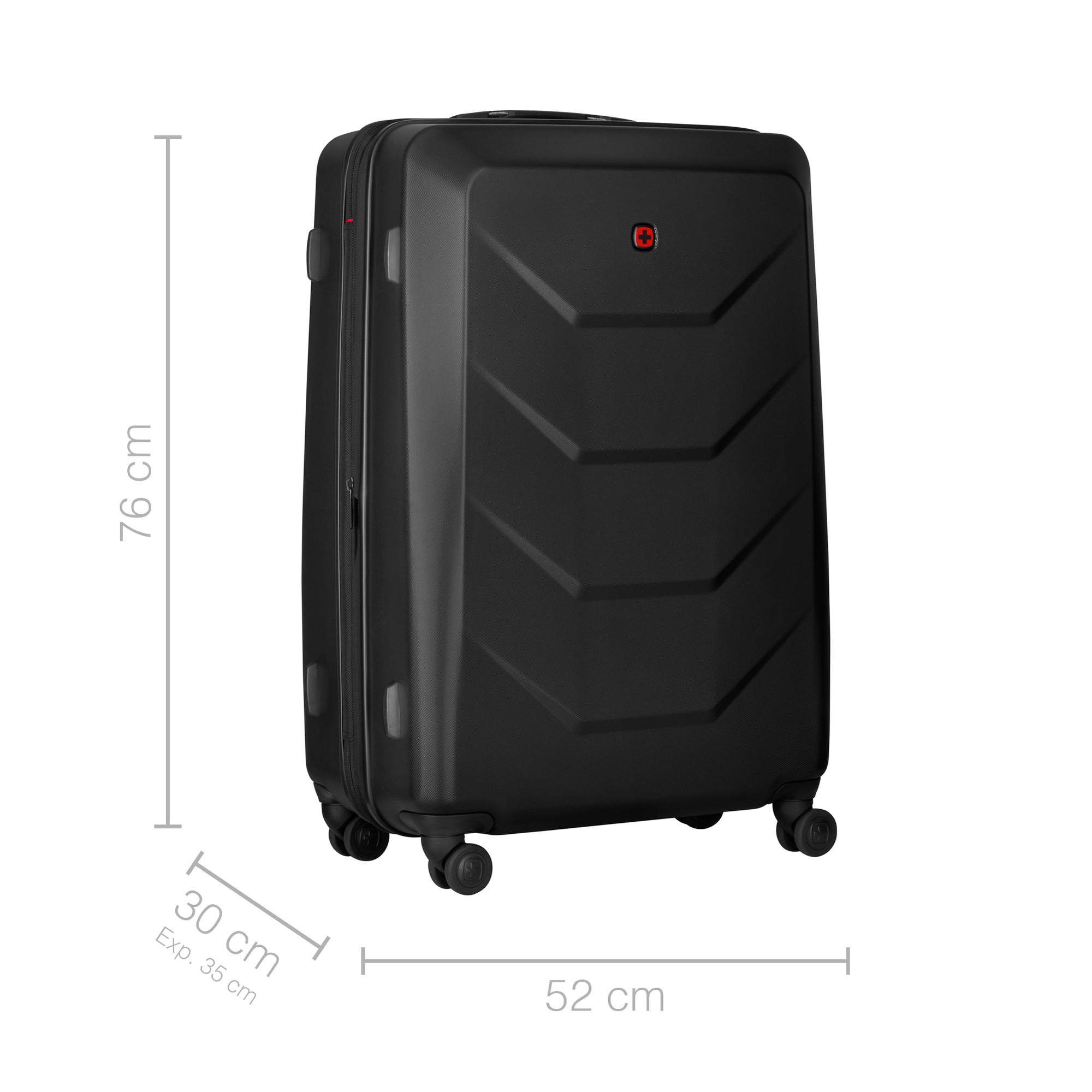 Wenger Prymo Hardside - Large - 76 x 52 x 30/35 cm - 93/107 Litres
