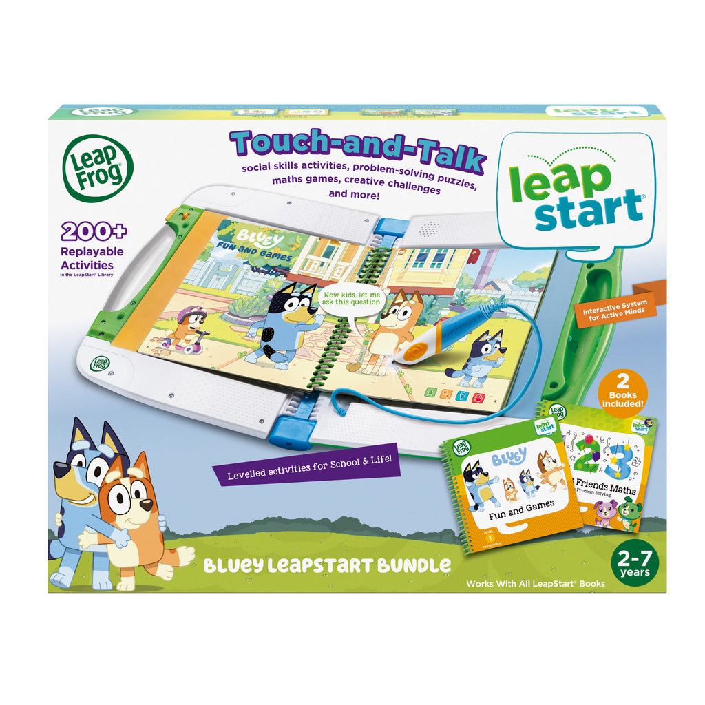 Leap Frog Bluey LeapStart Bundle - Green