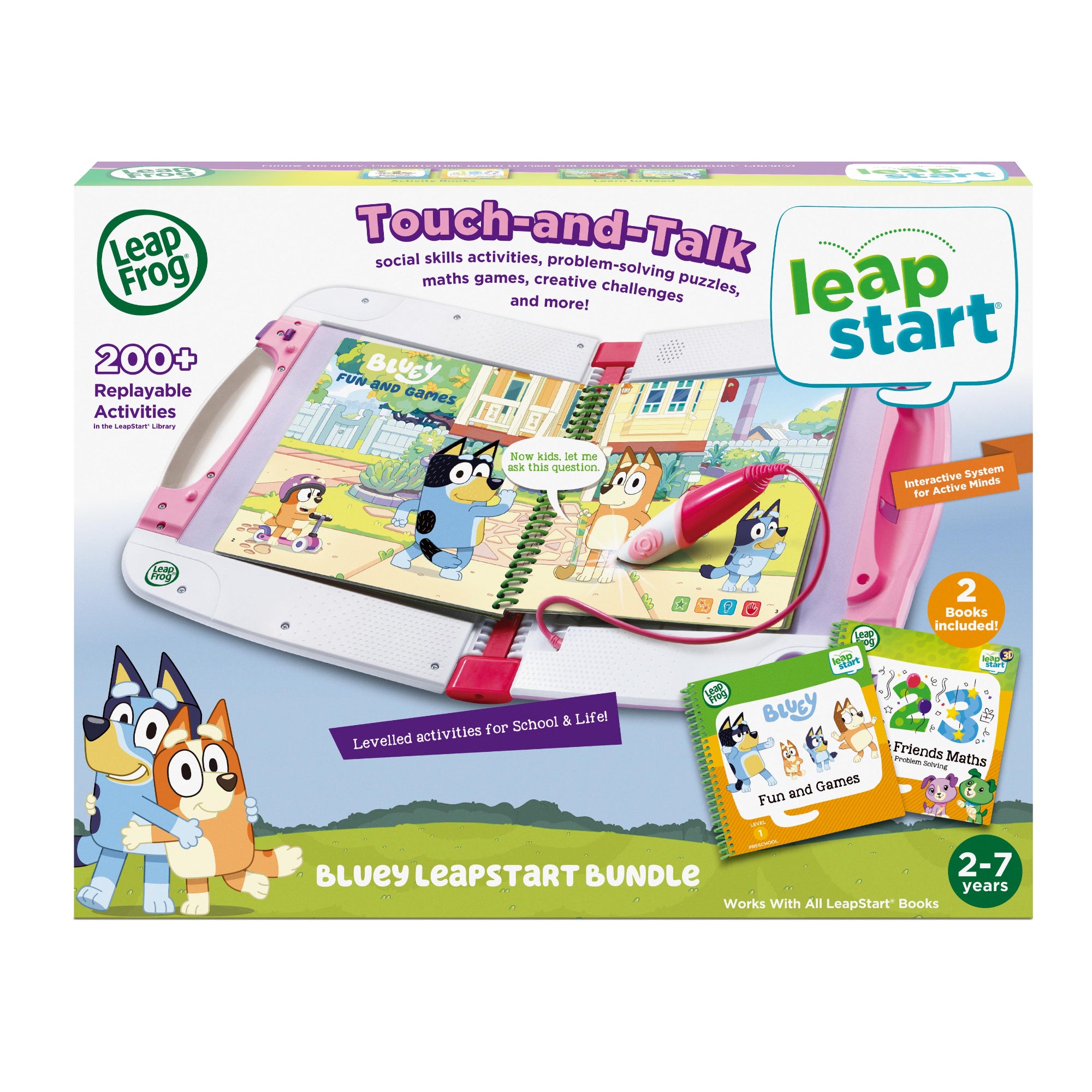Leap Frog Bluey LeapStart Bundle - Pink