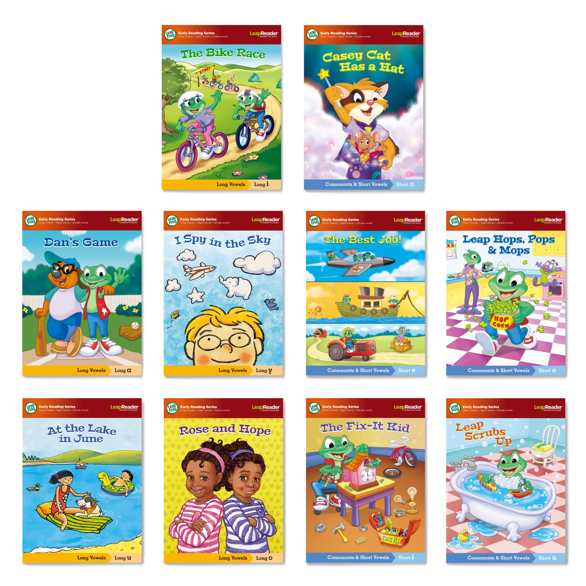 Leap Frog LeapReader Learn-to-Read 10 Book Mega Pack - Multi