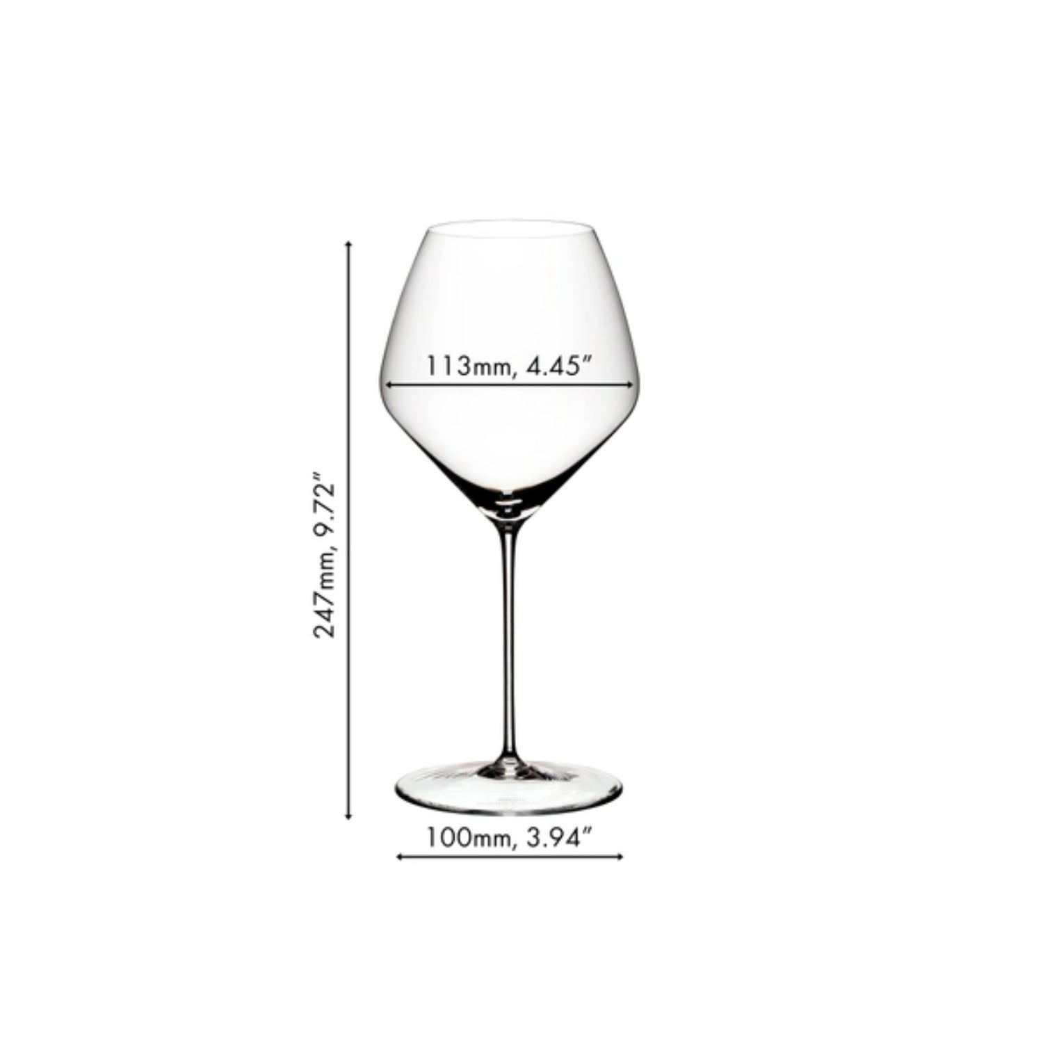Riedel Veloce Pinot Noir Glass - Set of 2