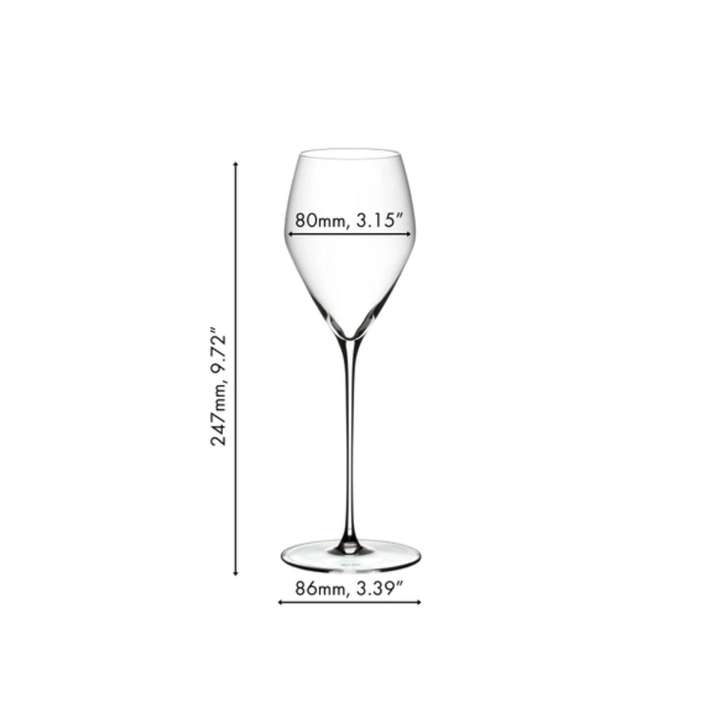 Riedel Veloce Champagne Glass - Set of 2