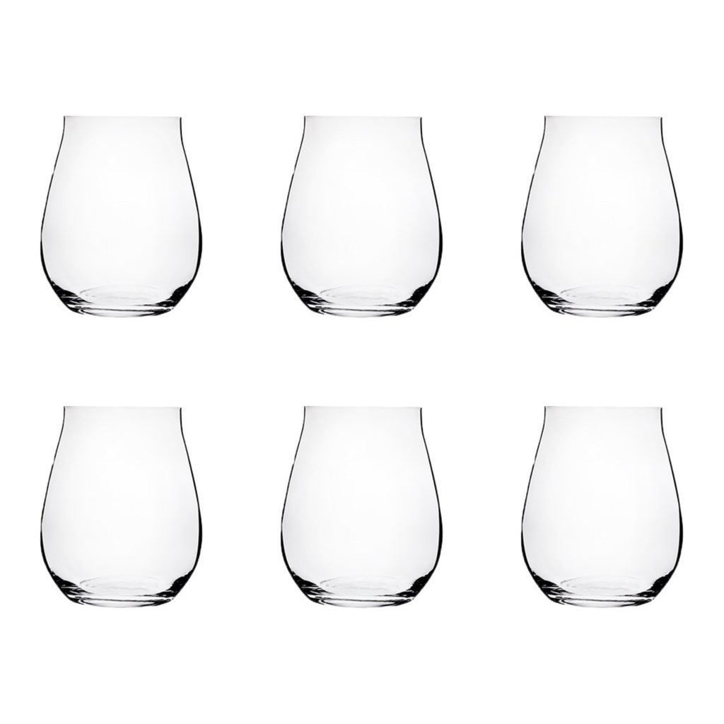 Luigi Bormioli Vinea 430ml Double Old-Fashioned Tumblers Set of 6