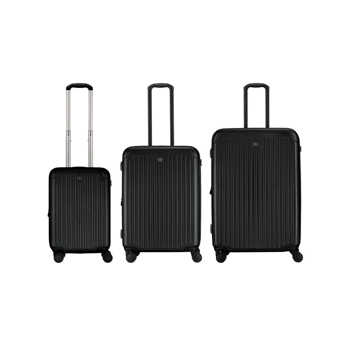 Wenger Flyn Pro Hardside 3 Piece Set - Black