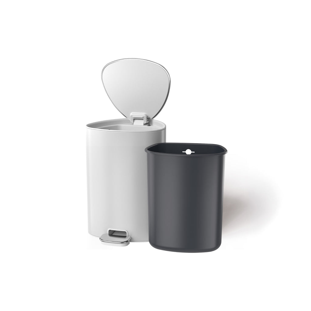 Joseph Joseph EasyStore 5L Bathroom Bin - Gloss White