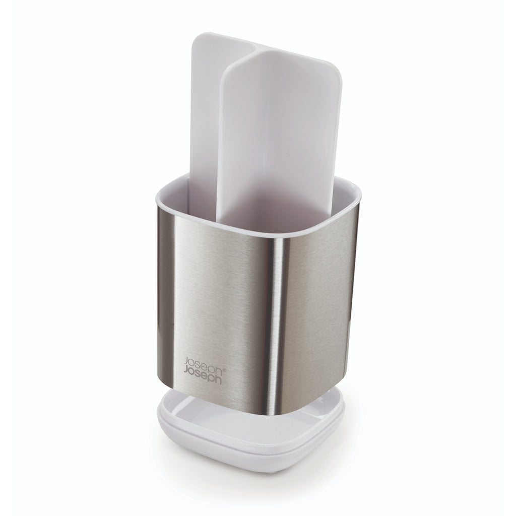 Joseph Joseph  EasyStore Steel Toothbrush Holder