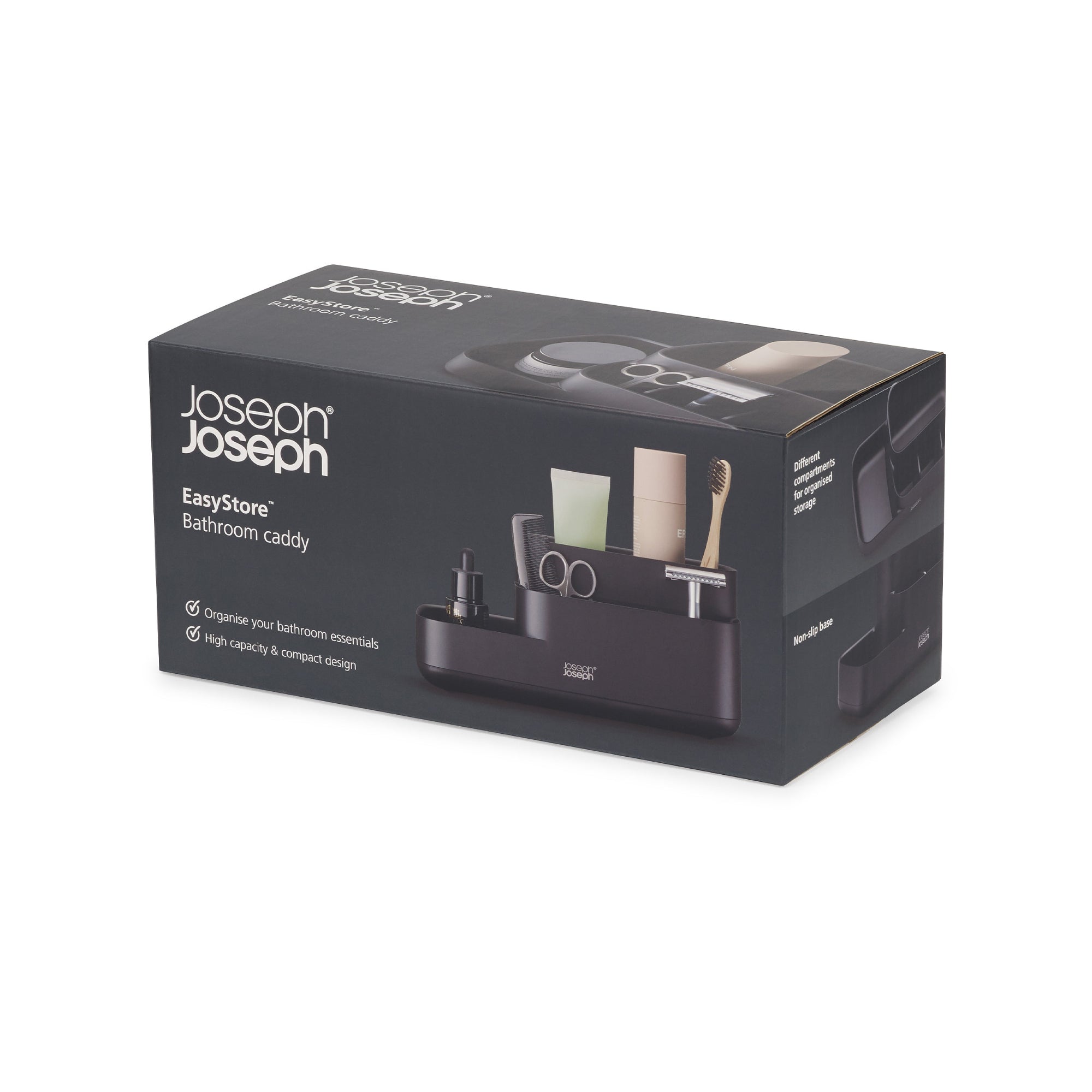 Joseph Joseph EasyStore Bathroom Caddy - Black