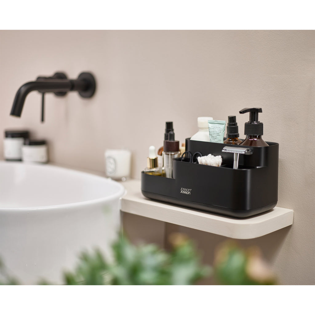 Joseph Joseph EasyStore Bathroom Caddy - Black