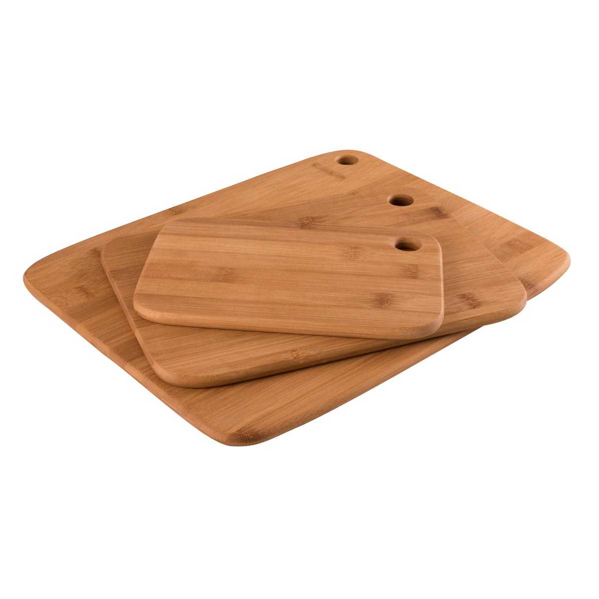 Peer Sorensen Long Grain Bamboo Board 3 Piece Set - Natural Bamboo