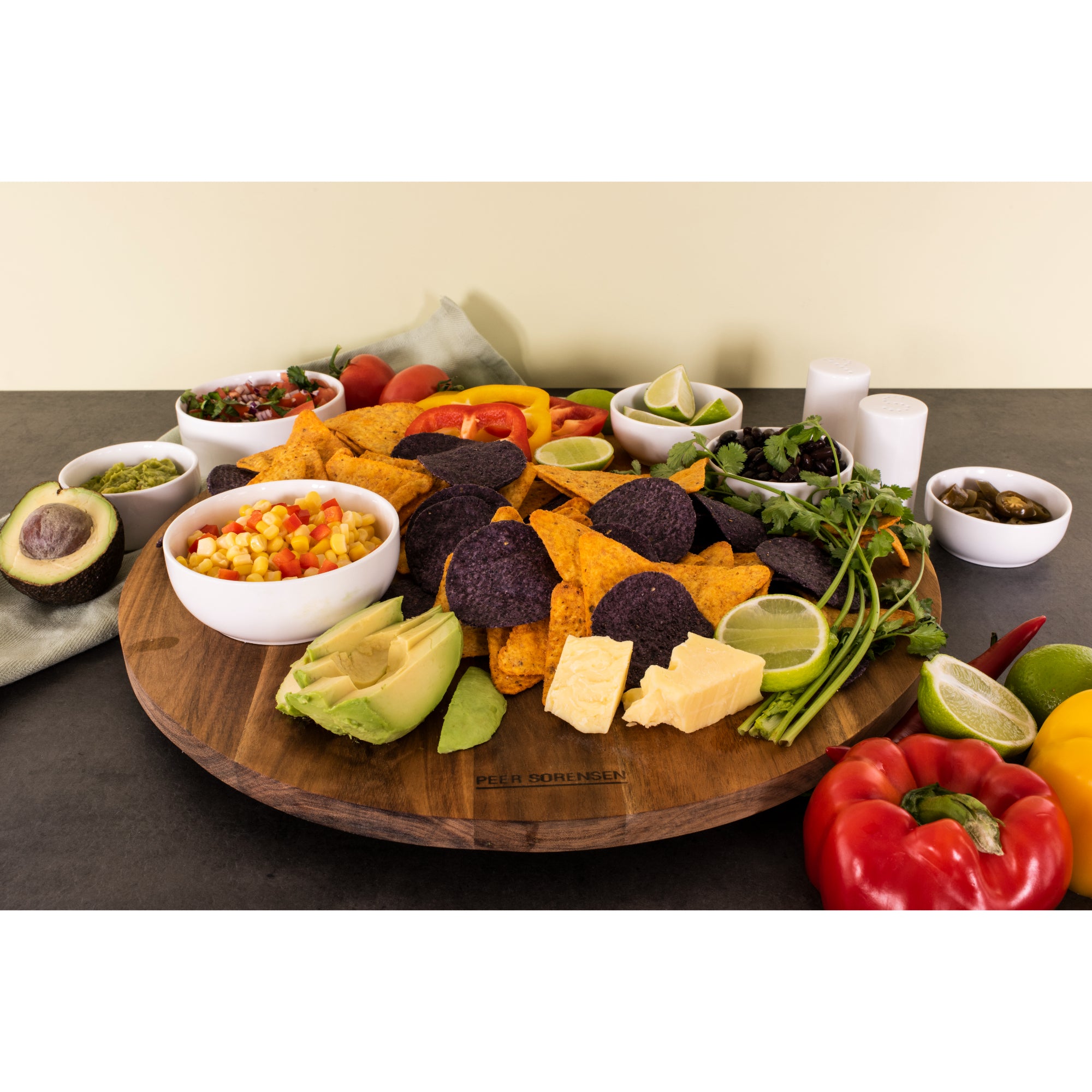 Peer Sorensen Acacia Lazy Susan - 45 x 1.7cm-Wood