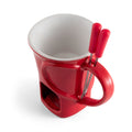 Swissmar 75806 4pc Chocolate Fondue Mug Set  Red