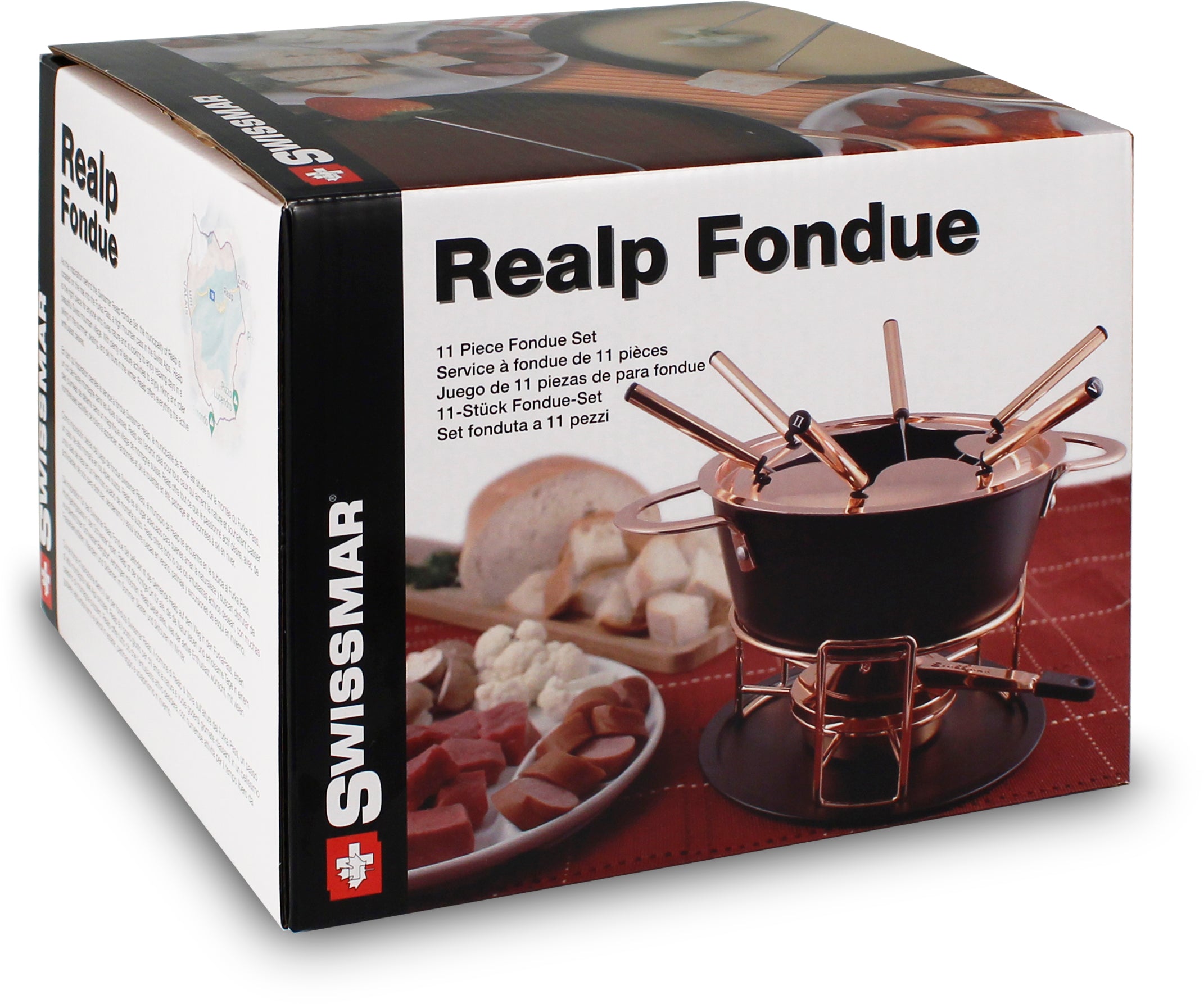Swissmar Realp 11 Piece Fondue Set - 75809