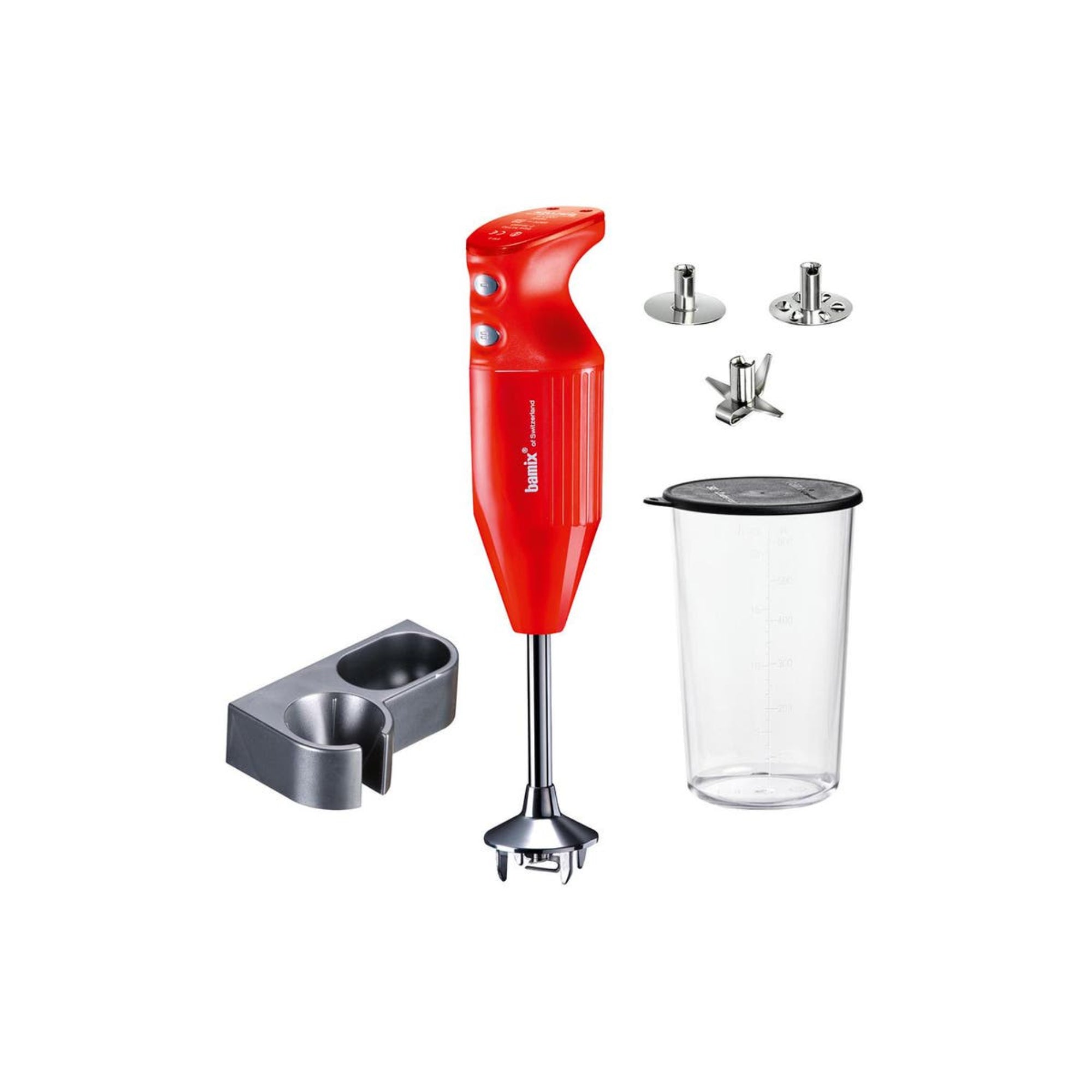 Bamix Mono Immersion Blender 140W Red