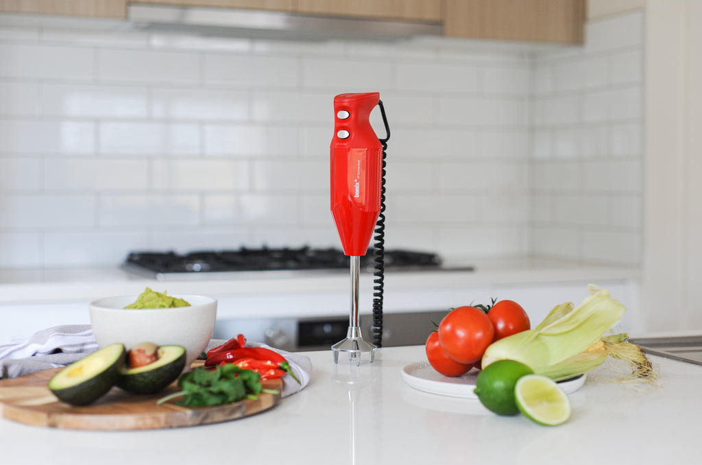 Bamix Mono Immersion Blender 140W Red