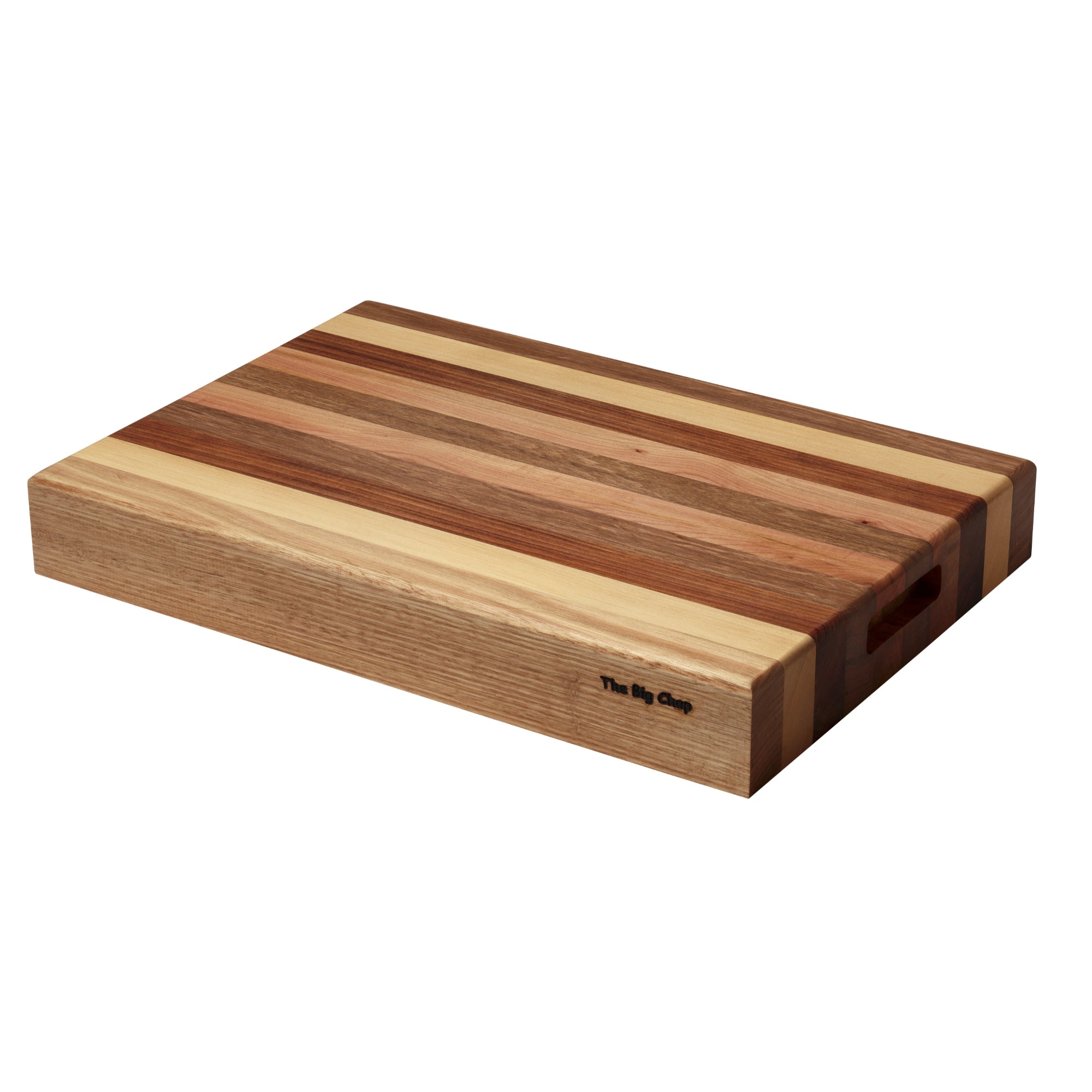 Big Chop Derwent River Rectangle Board with Nurturing Cream - Brown