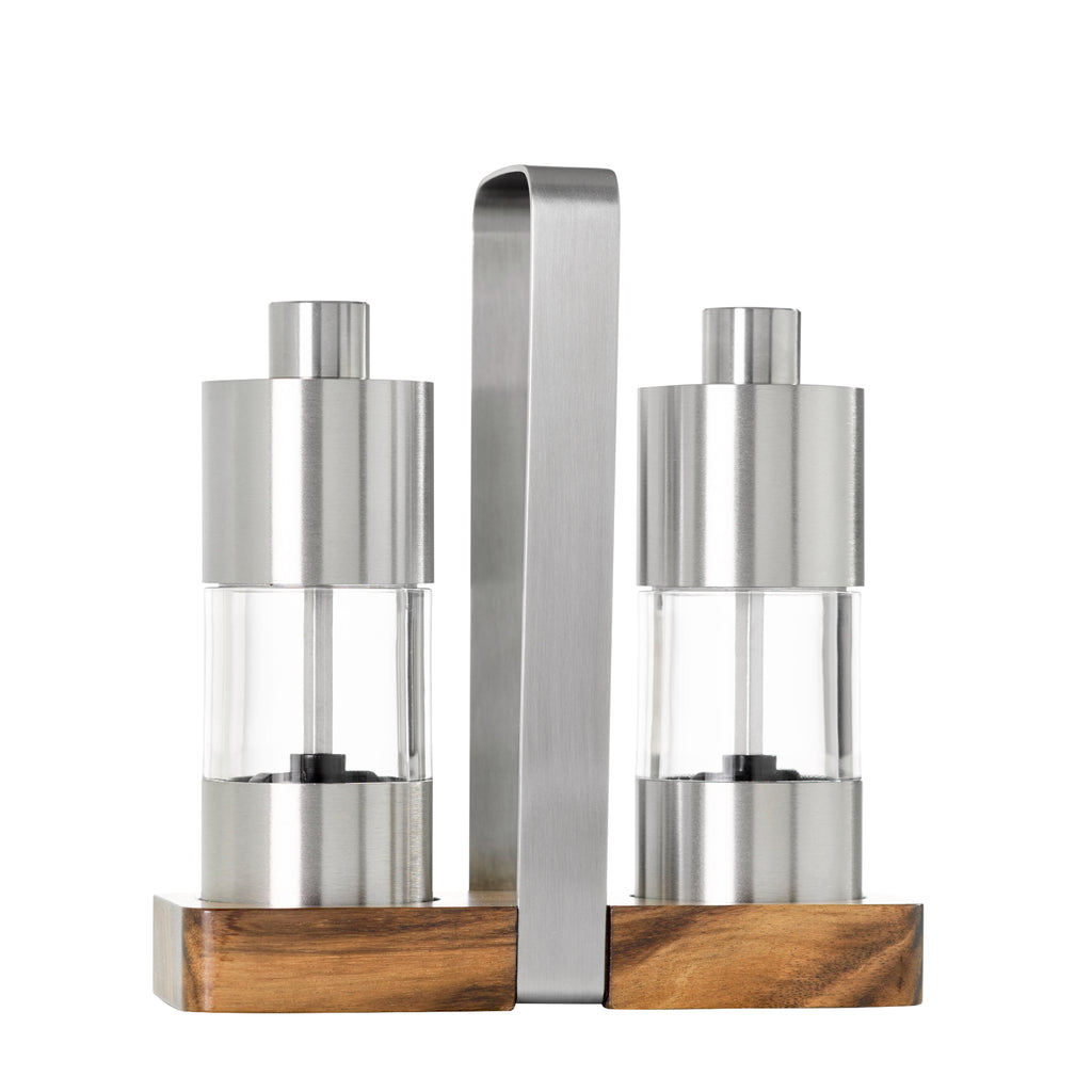AdHoc Menage Pepper and Salt 13cm - Silver