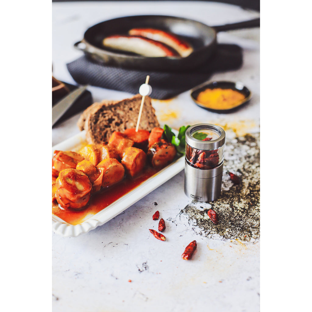 AdHoc Voyage Mini Chilli and Spice Cutter - Silver