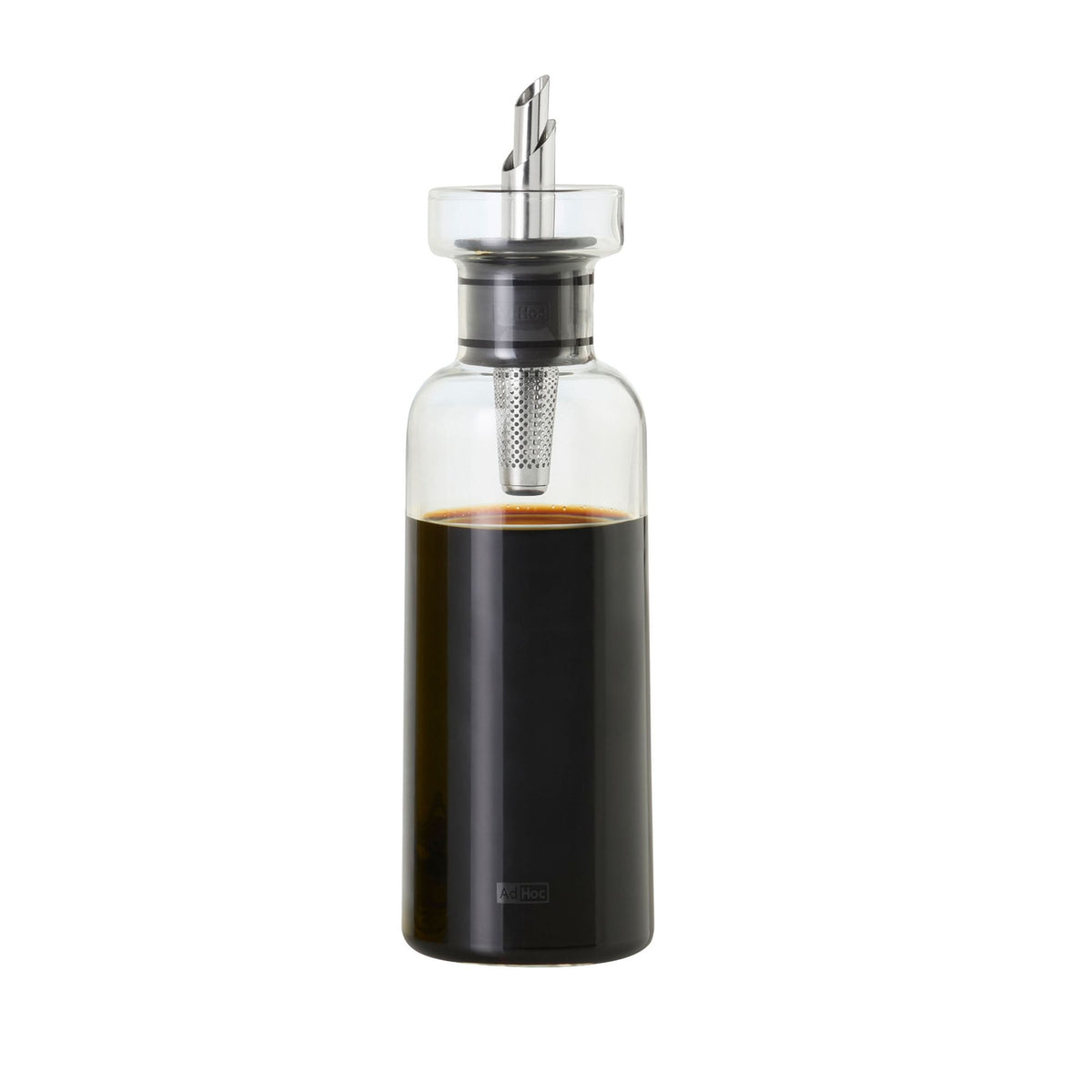 AdHoc AromaPour Oil or Vinegar Dispenser 300ml - Silver