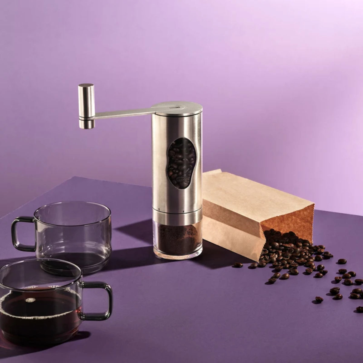 AdHoc Mrs Bean Coffee Grinder - Silver