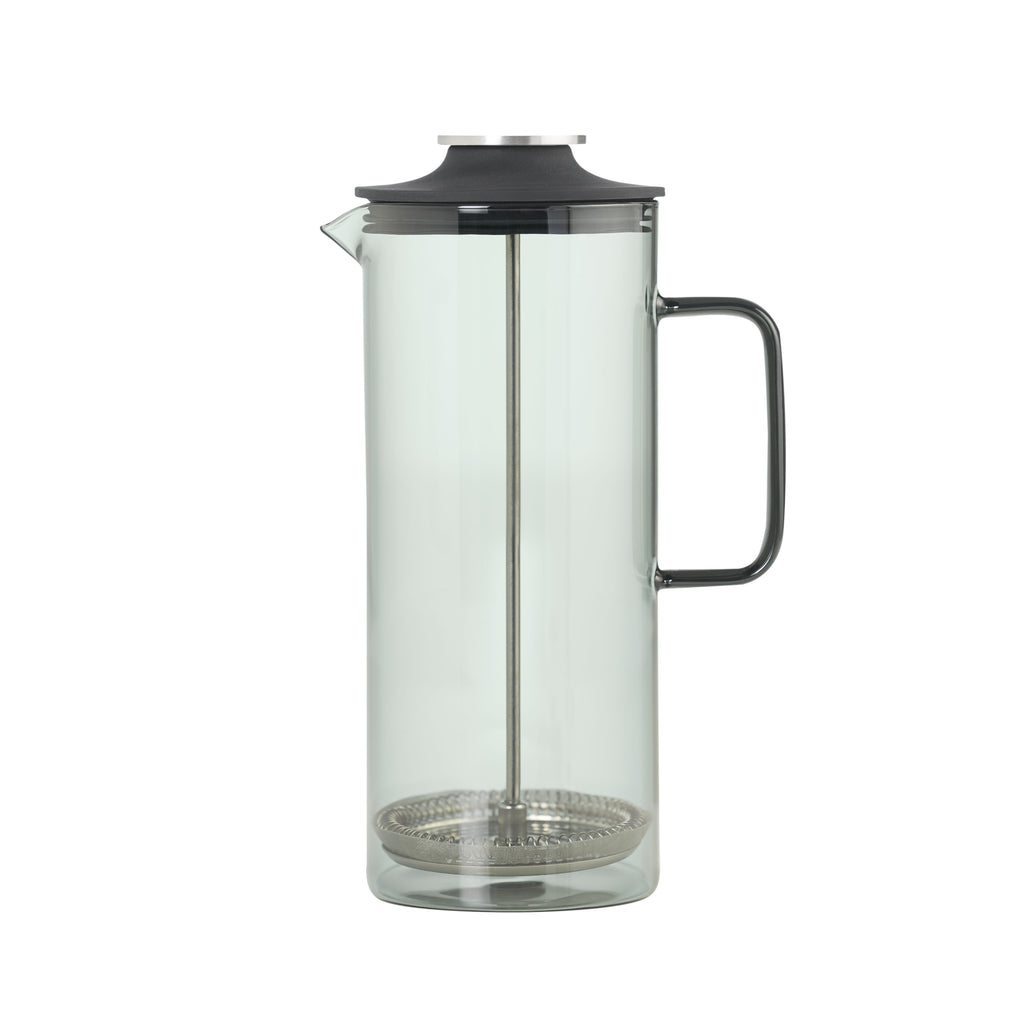 AdHoc Impact French Press Coffee Maker 1000ml - Silver