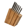 Global Kyoto 7 Piece Knife Block Set - Silver