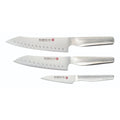 Global NI 3 Piece Kitchen Set - Silver