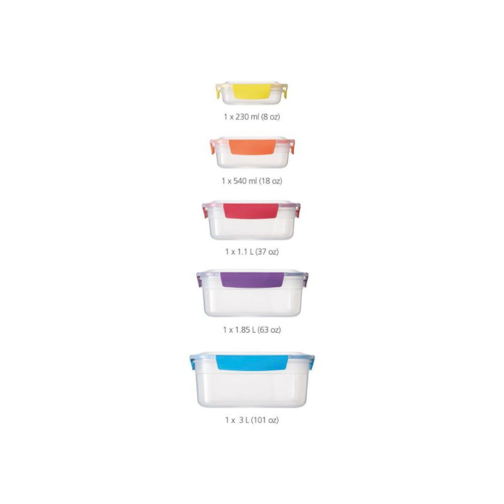 Joseph Joseph Nest 5pc Lock Storage Set 81081