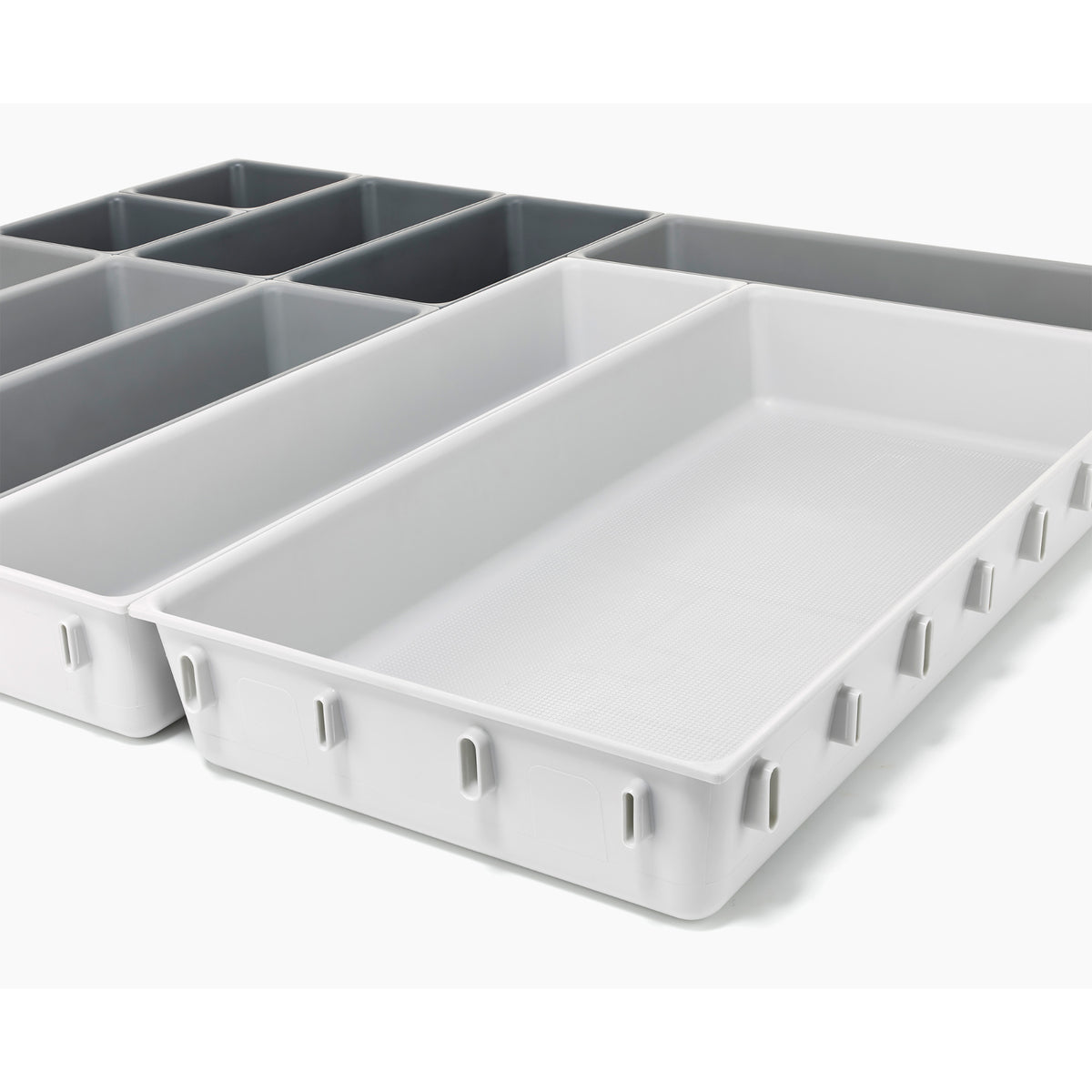 Joseph Joseph Blox 10 Piece Drawer Organiser Set - Stone
