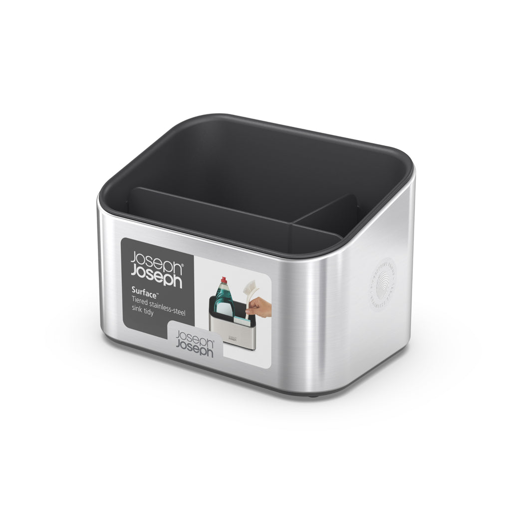 Joseph Joseph Surface Tiered Sink Tidy - Grey