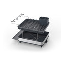 Joseph Joseph Excel Steel 2-tier Dish Rack - Grey